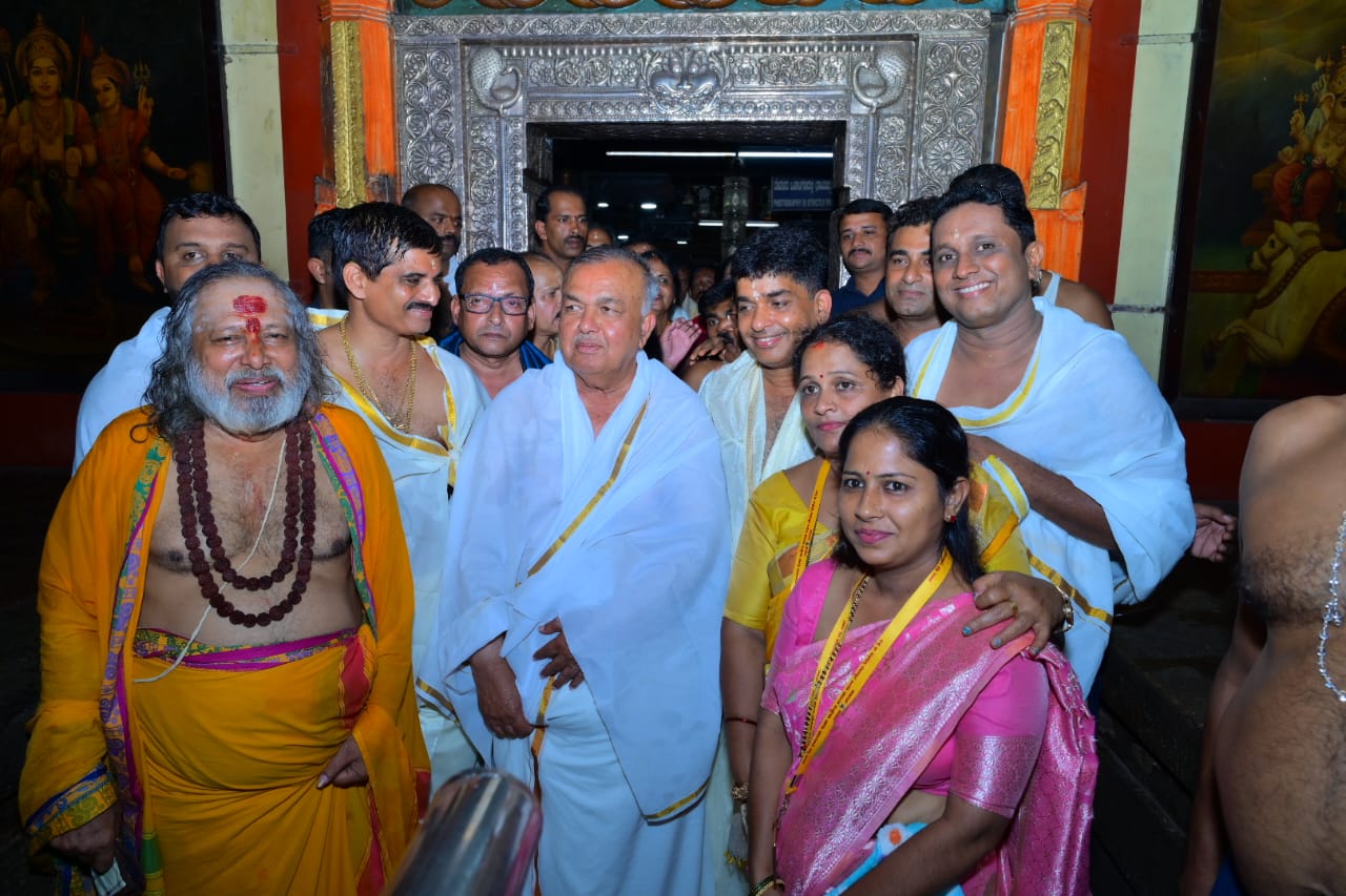 ಕುಕ್ಕೆ ಸುಬ್ರಹ್ಮಣ್ಯಕ್ಕೆ ಸಚಿವ ರಾಮಲಿಂಗಾರೆಡ್ಡಿ: ವಿಶೇಷ ಪೂಜೆ ಸಲ್ಲಿಕೆ